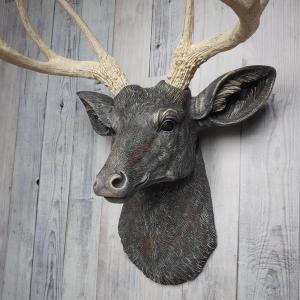 Faux Taxidermy Deer Head, Deer Head Wall Mount, Stag Head Wall Mount