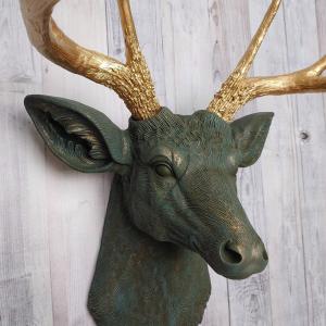 Faux Taxidermy Deer Head, Stag Head Wall Mount, Deer Head Wall Mount