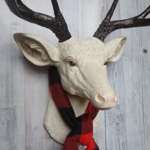 Faux Taxidermy Deer Head, Deer Head Wall Mount, Stag Head Wall Mount