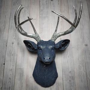 Faux Taxidermy Deer Head, Stag Head Wall Mount, Faux Taxidermy Wall Mount