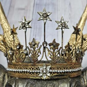 Faux Taxidermy Deer Head Wall Art, Faux Stag Head, Crowned Deer Head