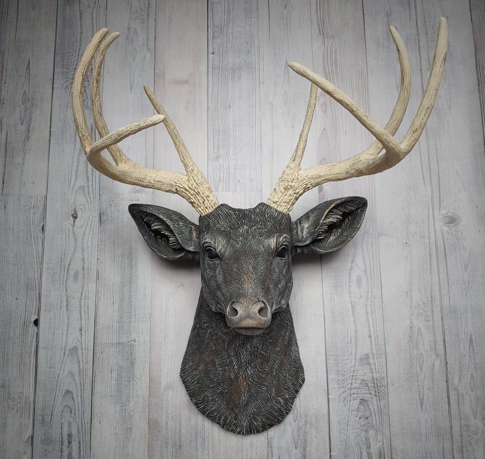 Faux Taxidermy Deer Head, Deer Head Wall Mount, Stag Head Wall Mount