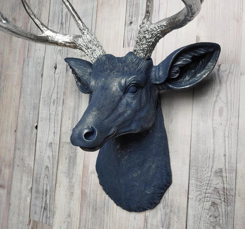 Faux Taxidermy Deer Head, Stag Head Wall Mount, Faux Taxidermy Wall Mount