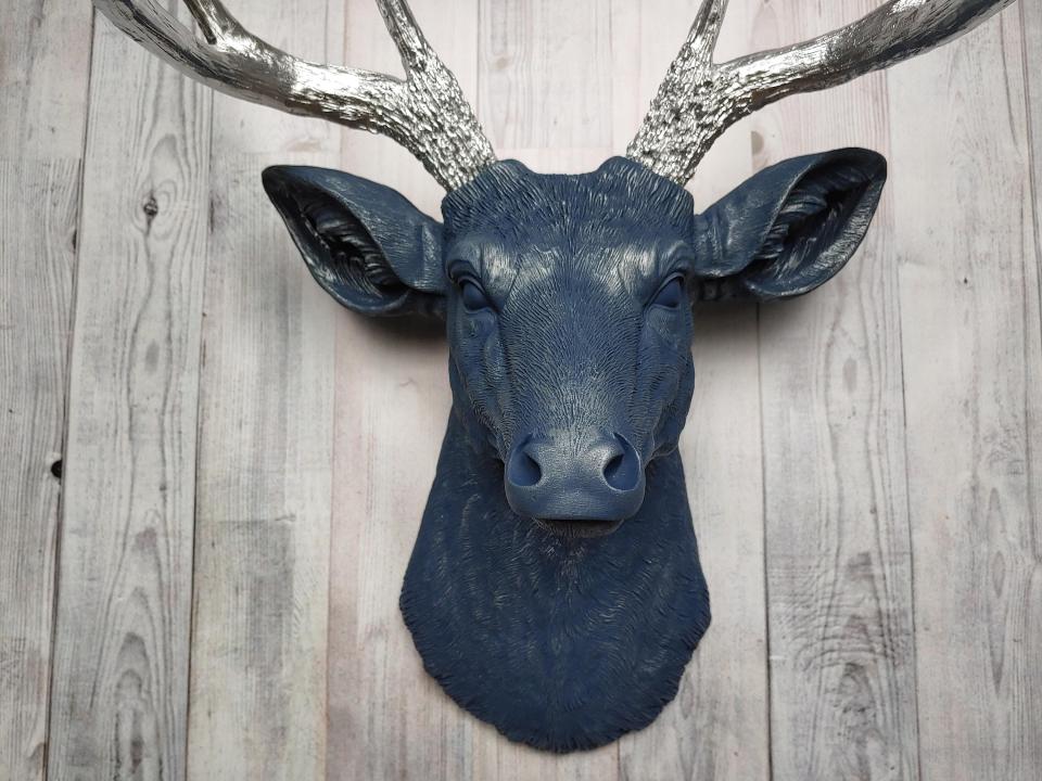 Faux Taxidermy Deer Head, Stag Head Wall Mount, Faux Taxidermy Wall Mount