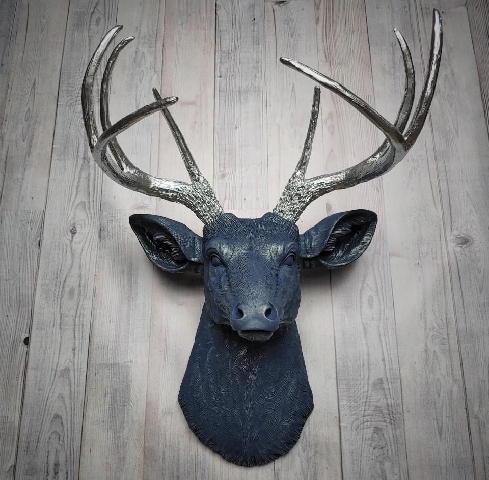 Faux Taxidermy Deer Head, Stag Head Wall Mount, Faux Taxidermy Wall Mount