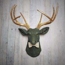 Faux Taxidermy Deer Head, Faux Stag Head, Deer Head Wall Mount, Stag Head Wall Art