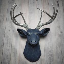 Faux Taxidermy Deer Head, Stag Head Wall Mount, Faux Taxidermy Wall Mount